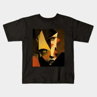 Deco Heads - Metropolis Now - Panopticon - Art of the Future Past - Art Deco Design Kids T-Shirt